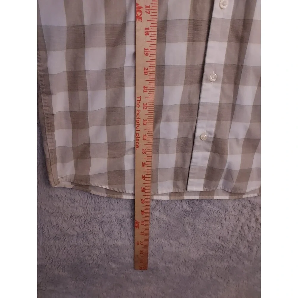 Patagonia Shirt Mens Medium Fezzman Organic Cotton Blend Lightweight Casual M